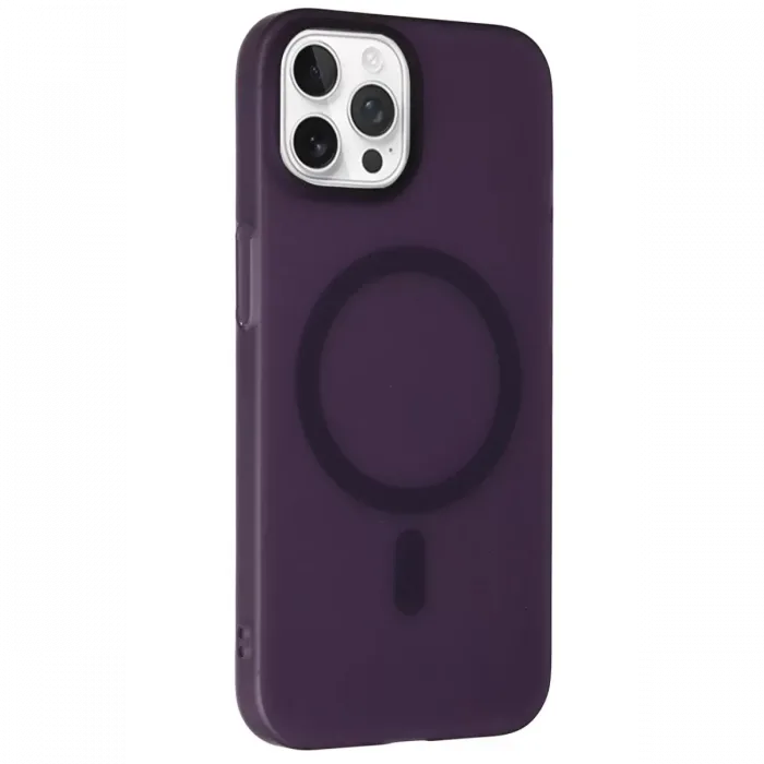 Joko iPhone 14 Pro Max Tuna PC Slim Magsafe Kapak - Derin Mor