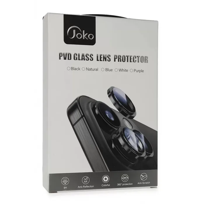 Joko iPhone 14 PVD Metal Kamera Lens - Pembe