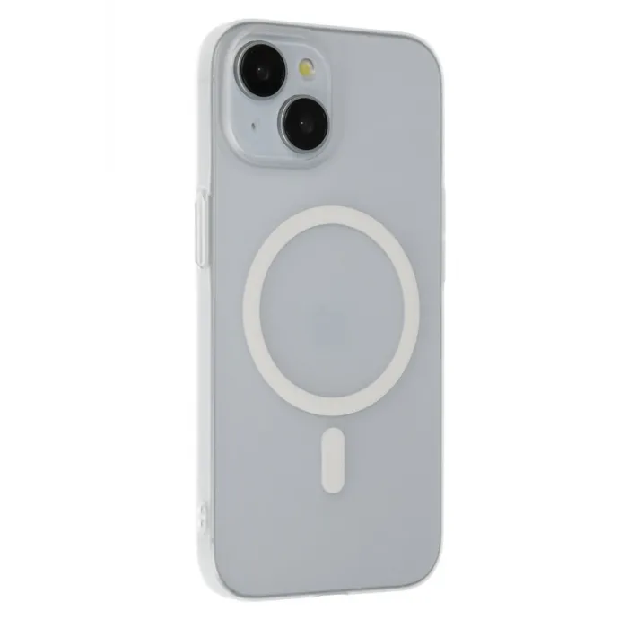 Joko iPhone 15 Plus Tuna PC Slim Magsafe Kapak - Şeffaf