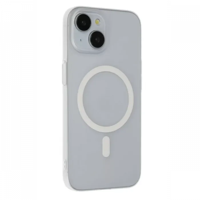 Joko iPhone 15 Plus Tuna PC Slim Magsafe Kapak - Şeffaf