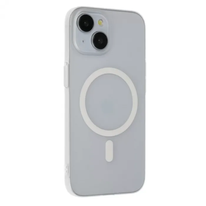 Joko iPhone 15 Plus Tuna PC Slim Magsafe Kapak - Şeffaf