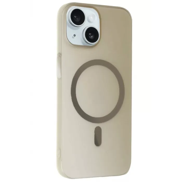 Joko Apple iPhone 15 Plus Tuna PC Slim Magsafe Kapak - Titan Gri