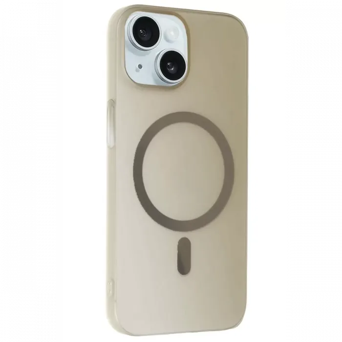 Joko Apple iPhone 15 Plus Tuna PC Slim Magsafe Kapak - Titan Gri