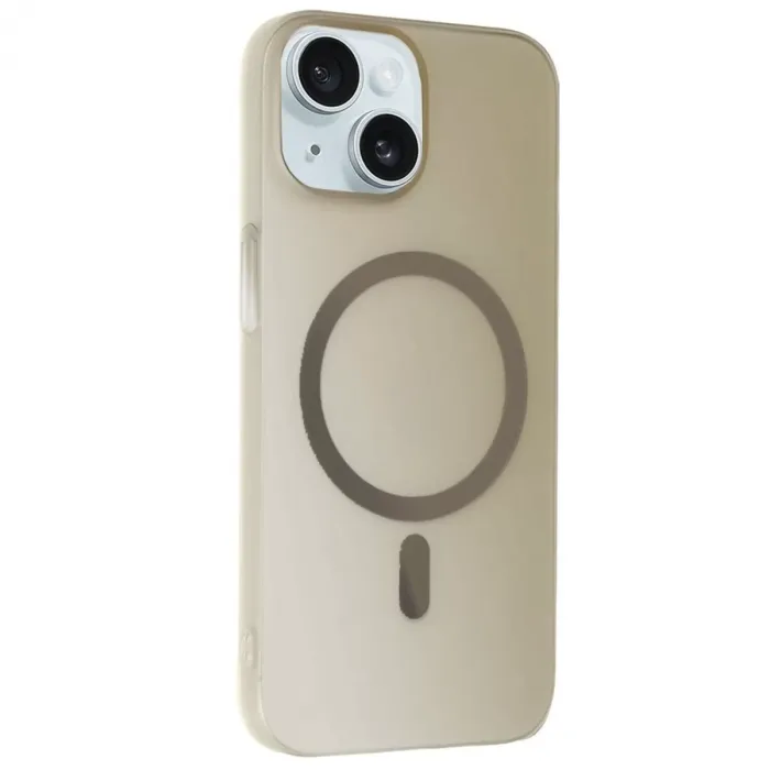 Joko Apple iPhone 15 Plus Tuna PC Slim Magsafe Kapak - Titan Gri