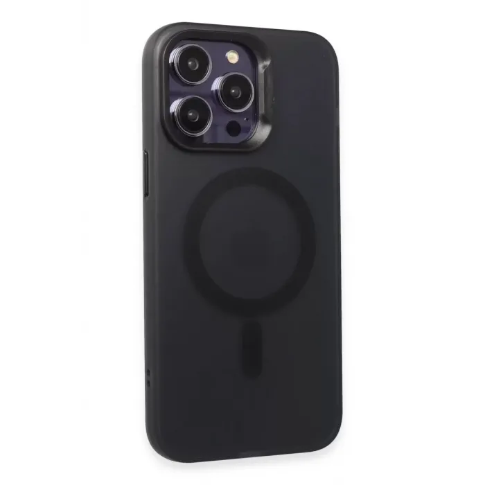 Joko iPhone 15 Pro Kılıf Mateks Magsafe Kapak - Siyah