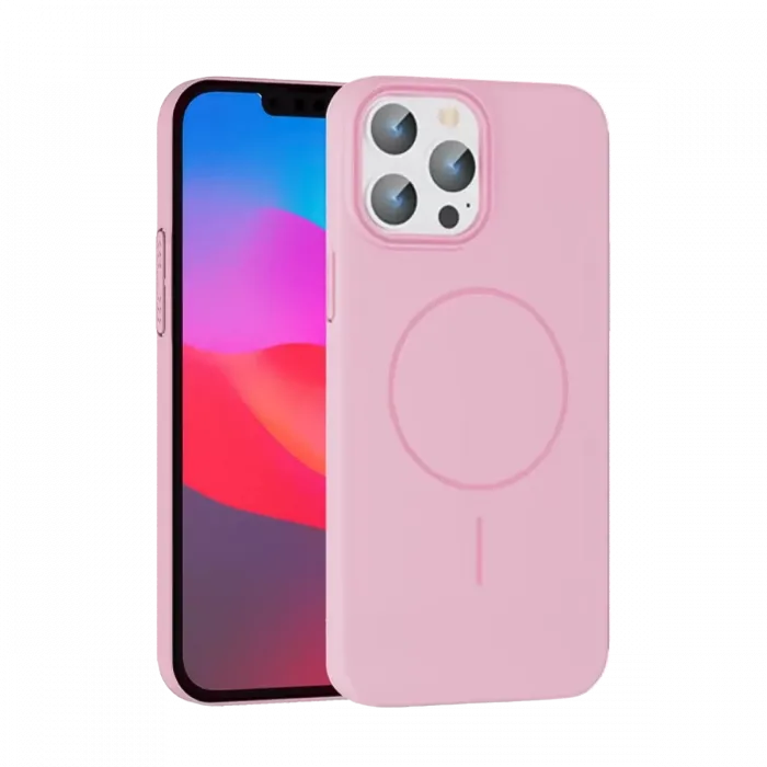 Joko iPhone 15 Pro Max Broş Magsafe Kapak - Pembe