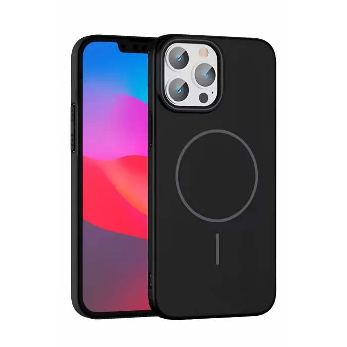 Joko iPhone 15 Pro Max Broş Magsafe Kapak - Siyah