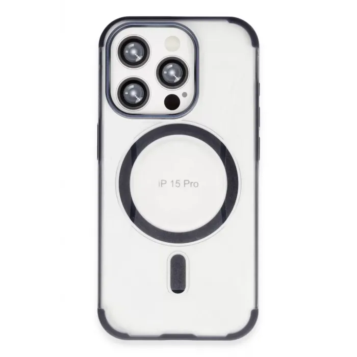 Joko Apple iPhone 15 Pro Max Hilton Magsafe Kapak - Lacivert