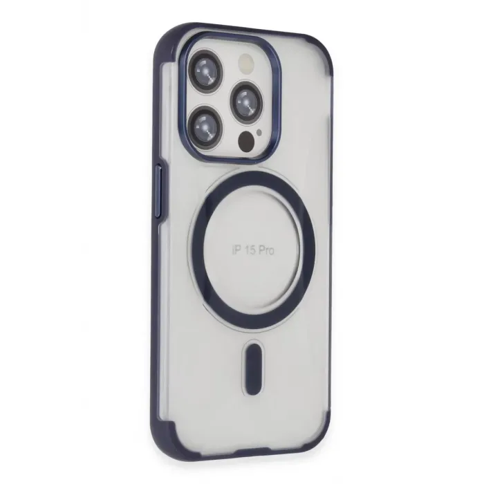 Joko iPhone 15 Pro Max Hilton Magsafe Kapak - Lacivert