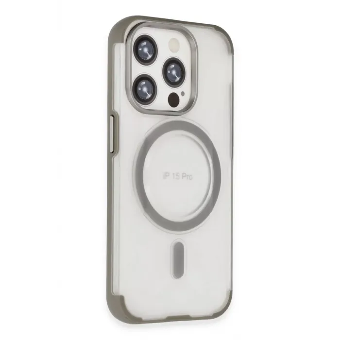 Joko iPhone 15 Pro Max Hilton Magsafe Kapak - Titan Gri