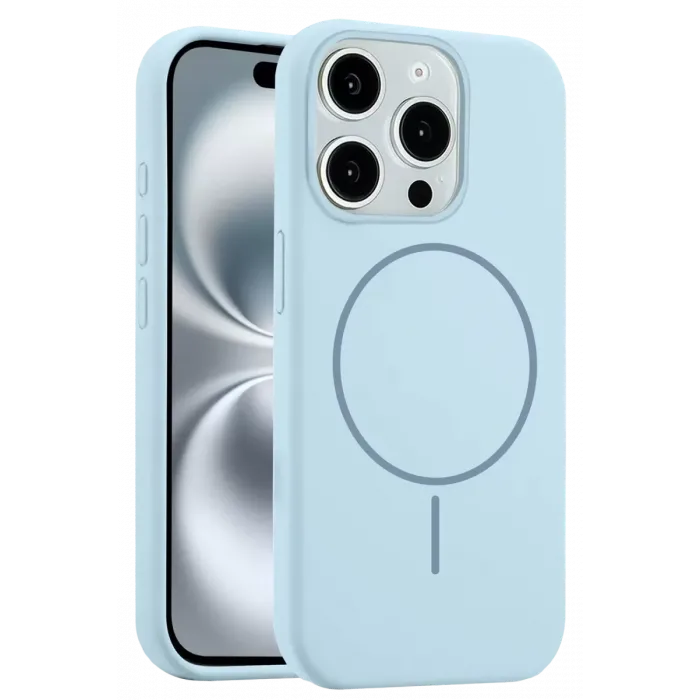 Joko iPhone 15 Pro Max Kılıf Jully Magsafe Kapak - Mavi