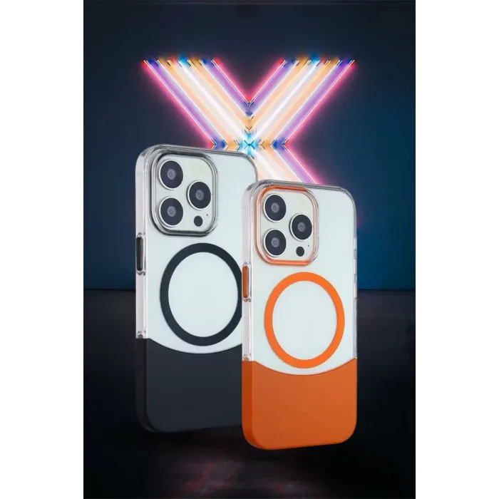 Joko Apple iPhone 15 Pro Max PC Suit Magsafe Kapak - Siyah