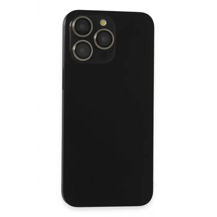 Joko iPhone 15 Pro Max PVD Metal Kamera Lens - Gümüş