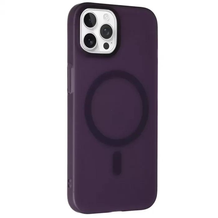 Joko Apple iPhone 15 Pro Max Tuna PC Slim Magsafe Kapak - Derin Mor