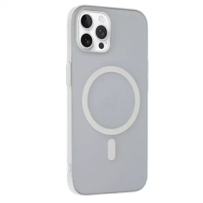 Joko Apple iPhone 15 Pro Max Tuna PC Slim Magsafe Kapak - Şeffaf