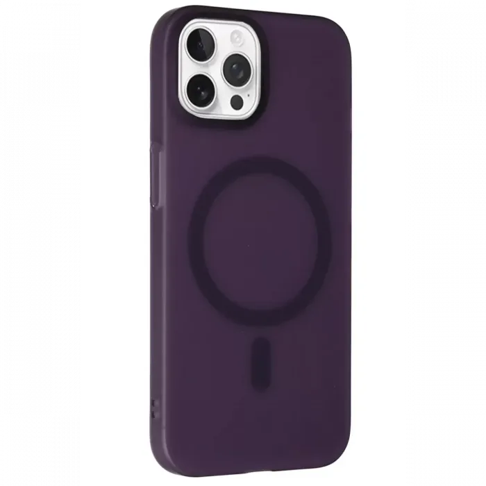 Joko Apple iPhone 15 Pro Tuna PC Slim Magsafe Kapak - Derin Mor