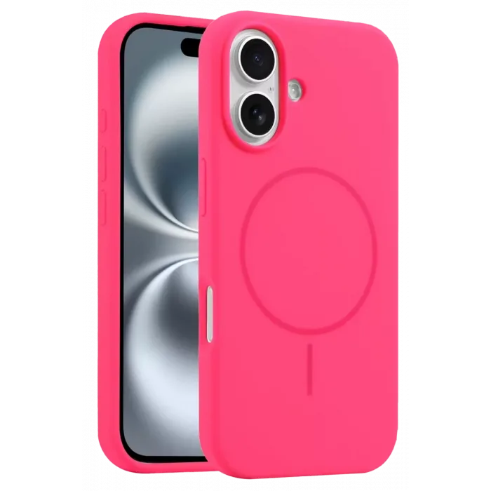 Joko iPhone 16 Plus Kılıf Jully Magsafe Kapak - Pembe
