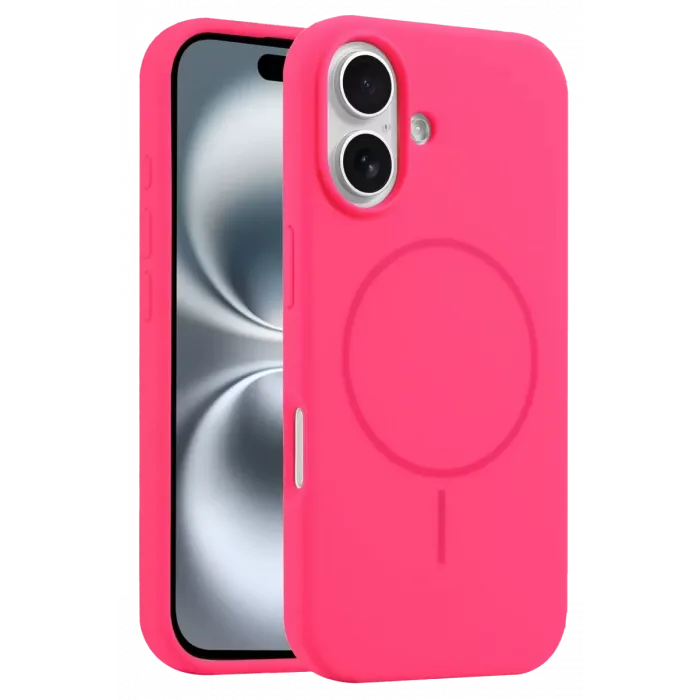 Joko iPhone 16 Plus Kılıf Jully Magsafe Kapak - Pembe