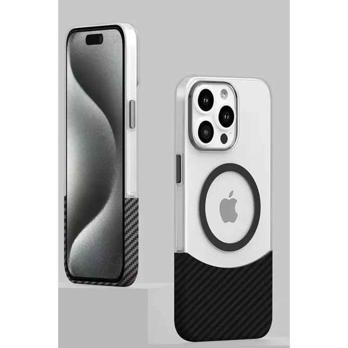 Joko iPhone 16 Pro Carbon Puzzle Magsafe Kapak - Desert