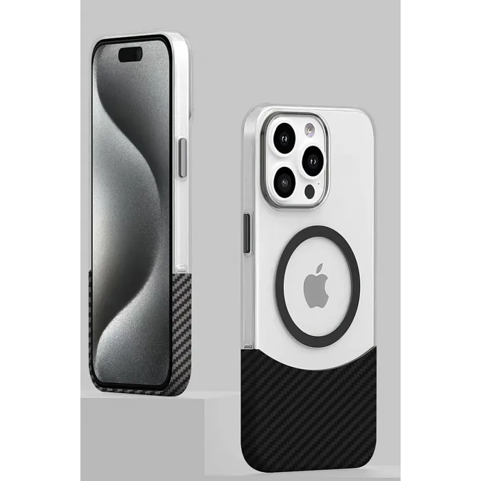 Joko iPhone 16 Pro Carbon Puzzle Magsafe Kapak - Desert