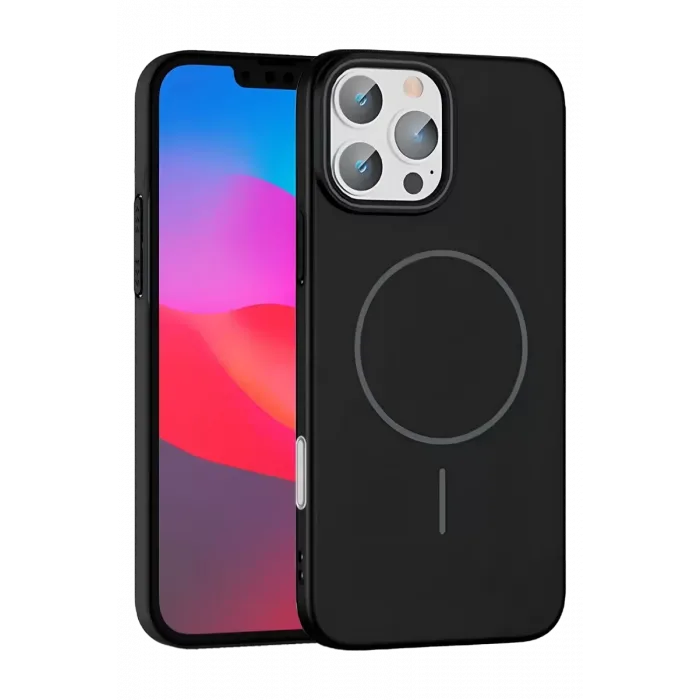 Joko iPhone 16 Pro Max Broş Magsafe Kapak - Siyah