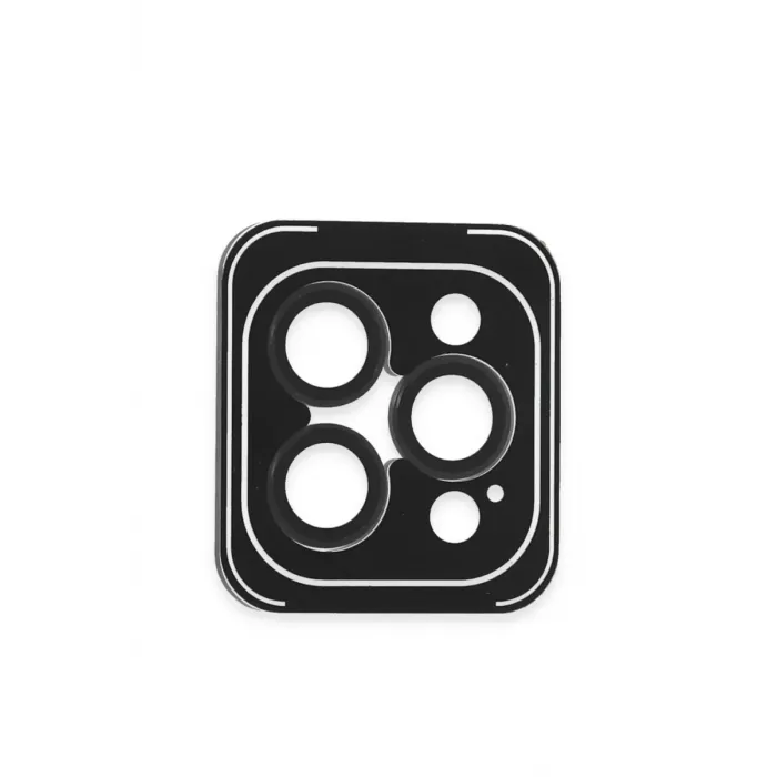 Joko iPhone 16 Pro Max PVD Metal Kamera Lens - Siyah
