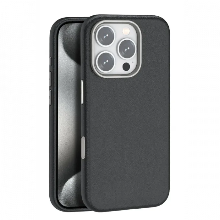Joko iPhone 16 Pro Max Wonder Deri Magsafe Kapak - Siyah