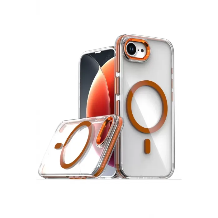 Joko iPhone 16E Bella Magsafe Kapak - Turuncu