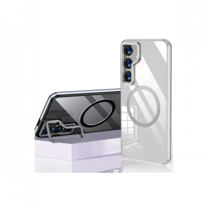 Joko Samsung Galaxy S24 Crystal Magsafe Kapak - Şeffaf