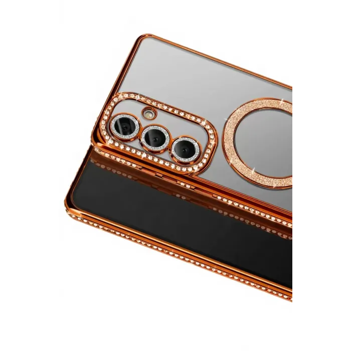Joko Samsung Galaxy S26 Plus Joke Simli Magneticsafe Kılıf - Turuncu