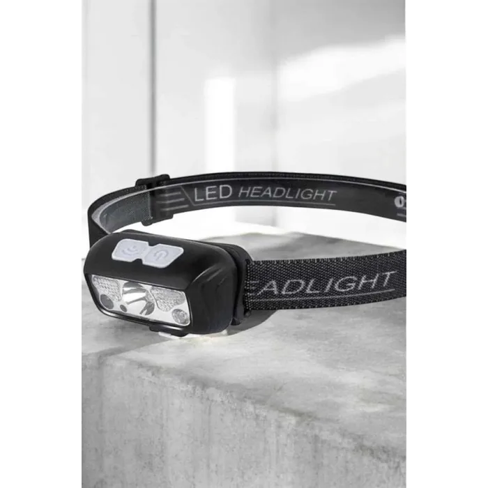 Kafa Lambası Kamp Lambası Sensörlü Şarjlı Ayarlanabilir