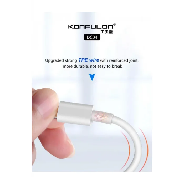 Konfulon DC04 Süper Hızlı Micro USB Kablo 1M 2A