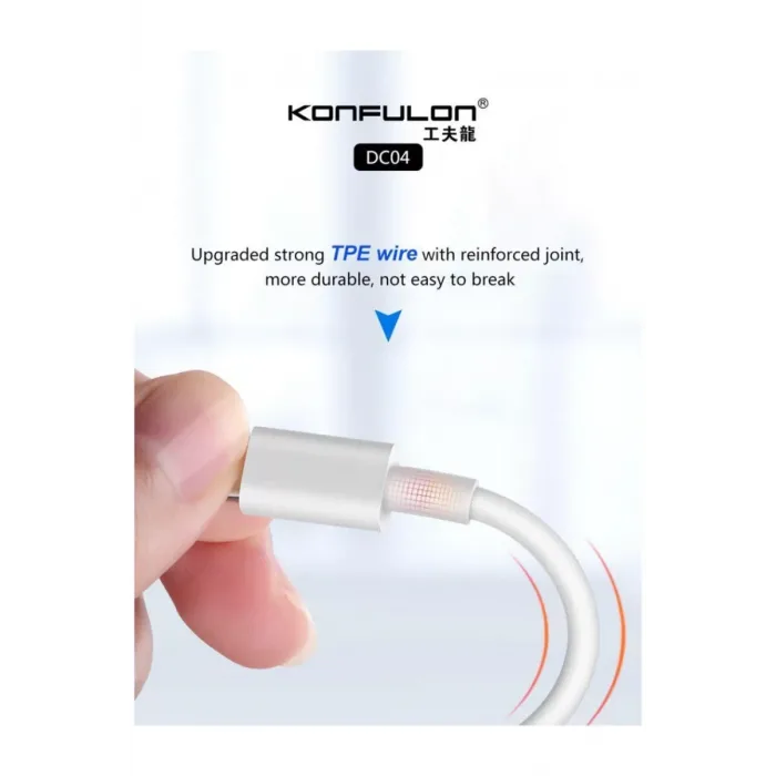 Konfulon DC04 Süper Hızlı Micro USB Kablo 1M 2A