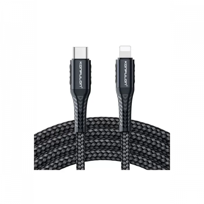 Konfulon DC35 Type-C to Lightning Kablo 1MT - Siyah