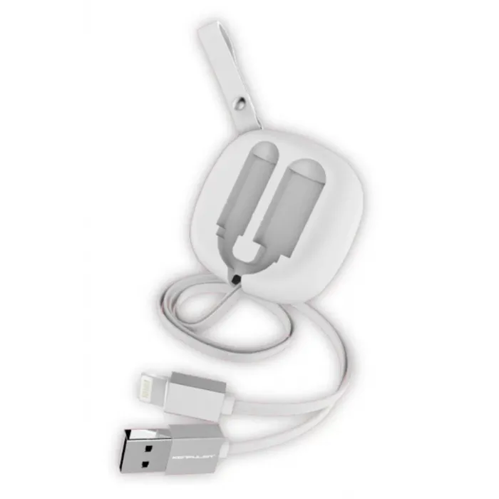 Konfulon S80 Lightning Kablo iphone Uyumlu 20cm-1M 2A - Beyaz