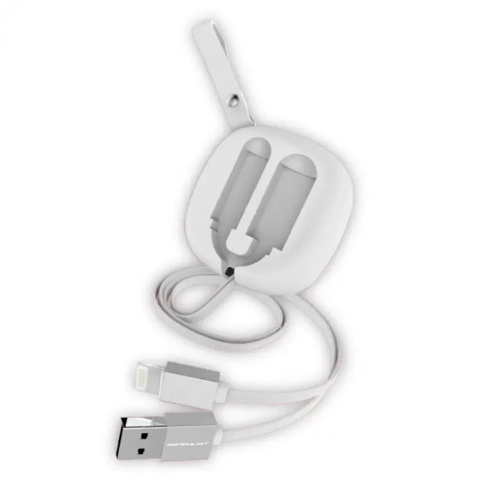 Konfulon S80 Lightning Kablo iphone Uyumlu 20cm-1M 2A - Beyaz