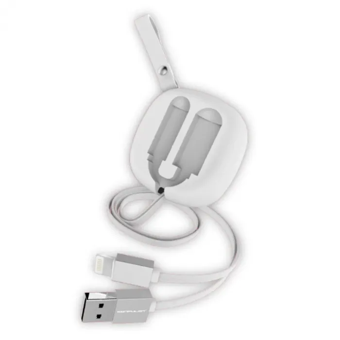 Konfulon S80 Lightning Kablo iphone Uyumlu 20cm-1M 2A - Beyaz