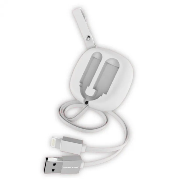 Konfulon S80 Lightning Kablo iphone Uyumlu 20cm-1M 2A - Beyaz