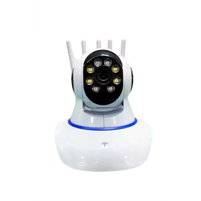 LED Aydınlatmalı 5 Antenli Motorlu 1080P Wifi Kamera Sensörlü