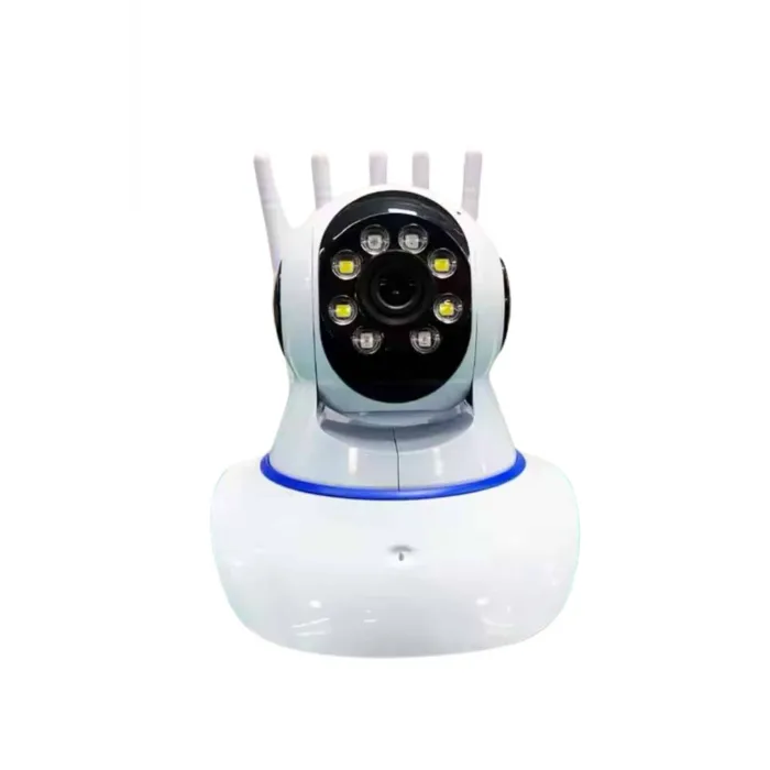 LED Aydınlatmalı 5 Antenli Motorlu 1080P Wifi Kamera Sensörlü