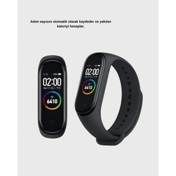 M6 Akıllı Bileklik ve Bluetooth Spor Kulaklık 2’li Set