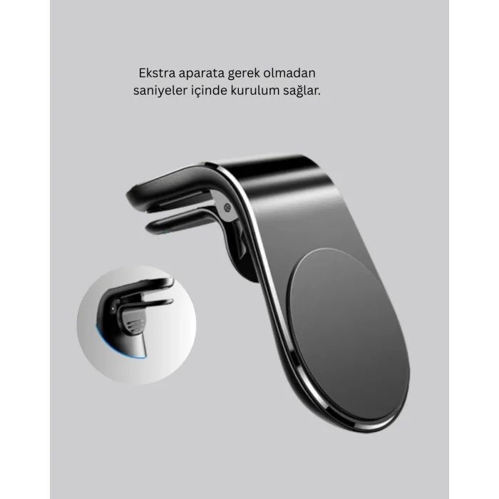 Mini Manyetikli Araç Telefon Tutucu