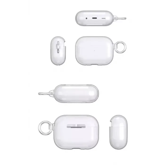 Movenchy Airpods Pro 2 (2.nesil) Shell Kılıf - Şeffaf