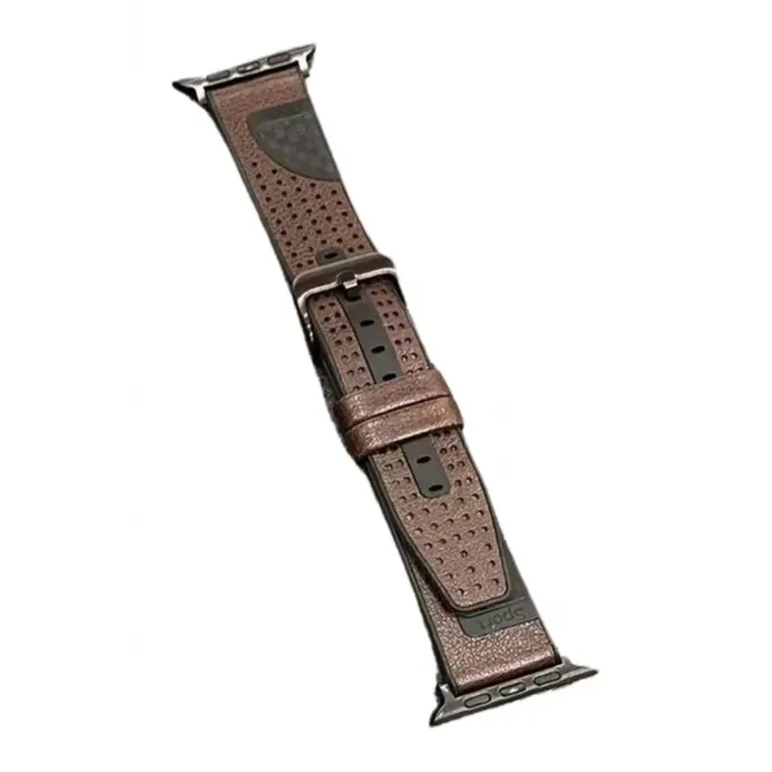 Movenchy Watch 45mm Buff Deri Kordon - Kahverengi