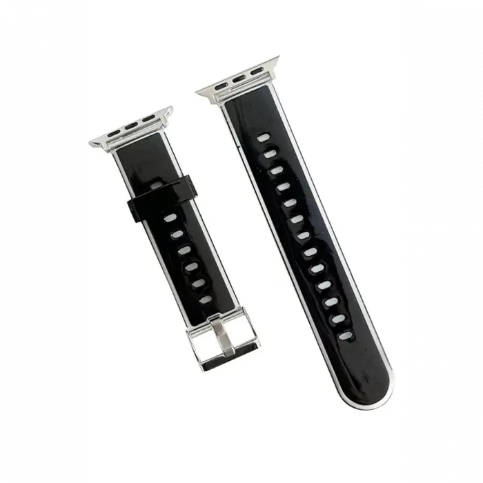 Movenchy Watch 45mm Jelly Silikon Kordon - Siyah