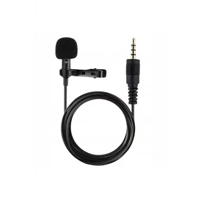Newface 3.5mm Jak 1.5 Metre Double Mikrofon - Siyah