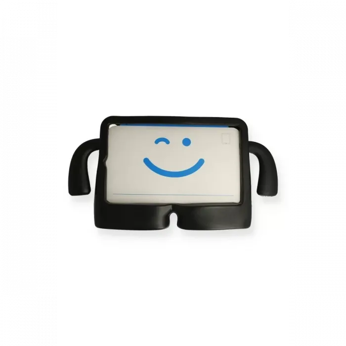 Newface Apple iPad Pro 13 (2024) Karakter Tablet Silikon - Siyah