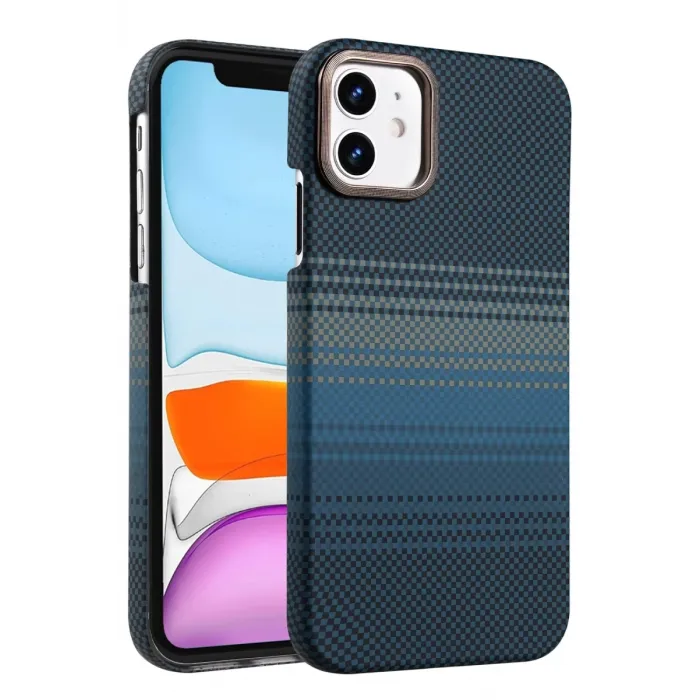 Newface Apple iPhone 11 Vega Magsafe Kapak - Mavi