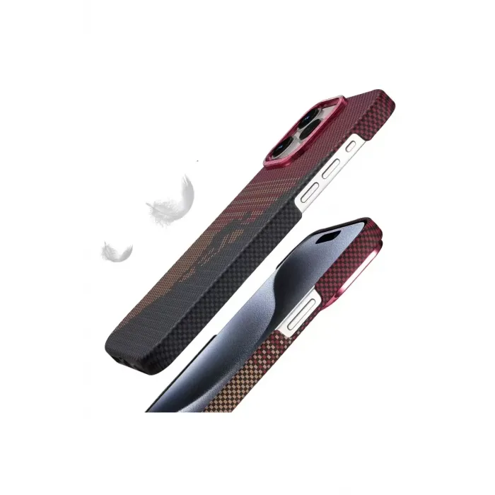 Newface Apple iPhone 15 Pro Max Vega Magsafe Kapak - Mavi