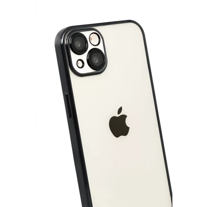 Newface Apple iPhone 15 Razer Lensli Silikon - Siyah